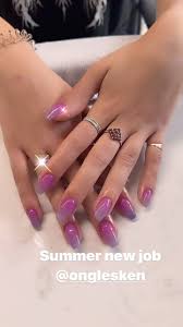 Réalisation d'ongles